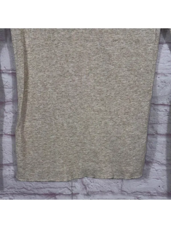 J.Crew Women's Long Sleeve Ribbed Shirt - Size S - Image 3