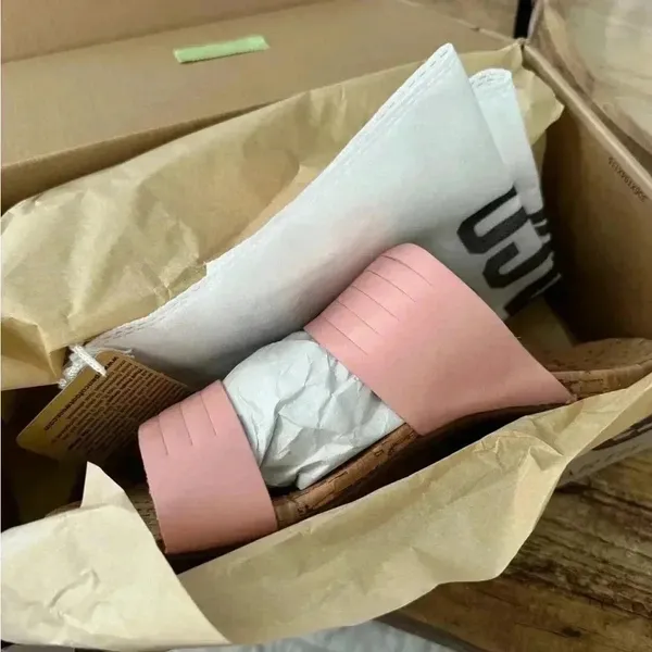 Waco Orthotic Leather Layla Slide~Coral~NEW BOX & BAG!~9.5 - Image 12