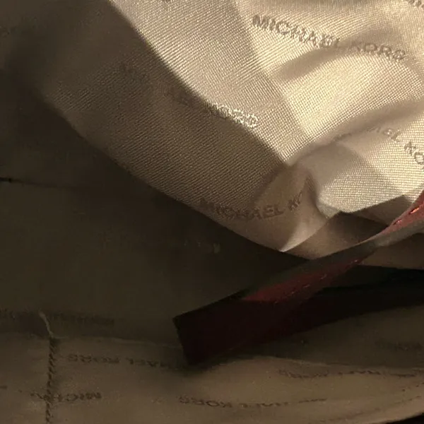 Michael Kors Burgundy Crossbody Bag - Image 8
