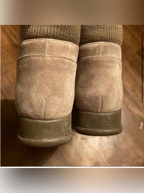 Hush Puppies Waterproof Leather Boots Bostin Size 7.5 - Image 4
