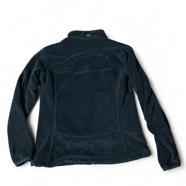 Mountain Hardwear Womens Black Full Zip Fleece Jacket Mock‎ Neck Size Medium - Image 5