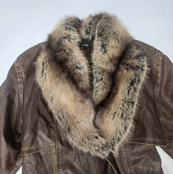 AFRM Saint Trench in Washed Brown Size XS - Image 7
