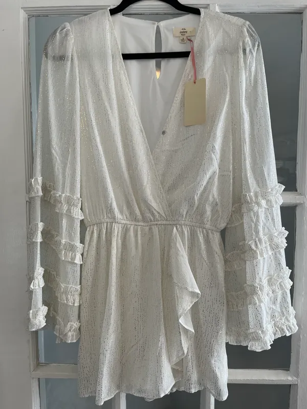 Boutique Romper White - Image 3