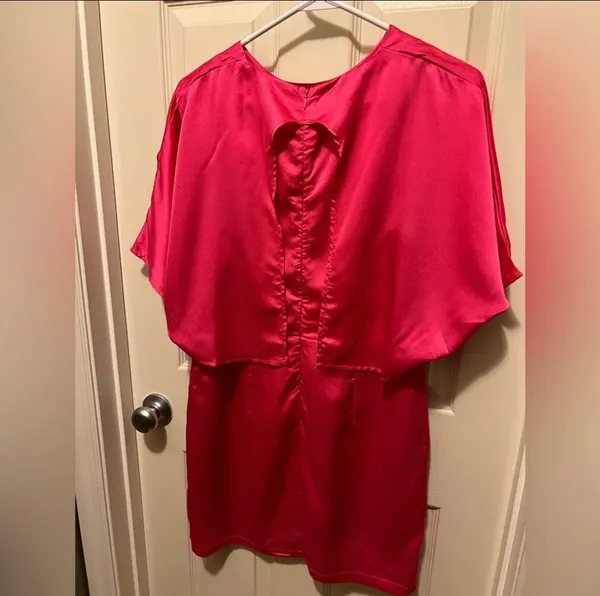TCEC Dress. Caroline pink Satin Dress by TCEC. NWT - Image 3