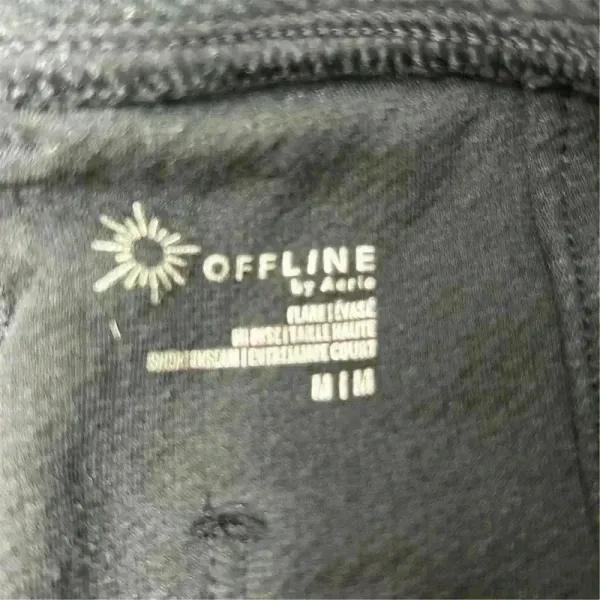 Offline by Aerie Women's Black Flare Pants‎ Size M Casual - Image 5