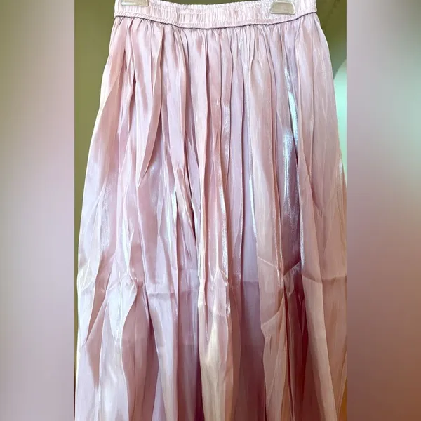 Elegant Pink Flair girls Skirt XXS - Image 4