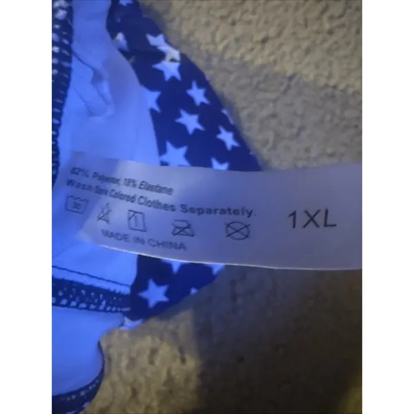 Unbranded Stars Swim Bralette Size 1XL WIRELESS - Image 7