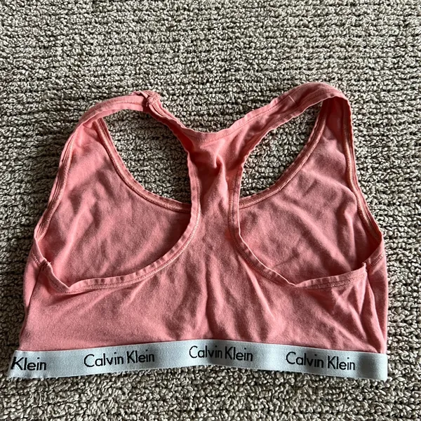 Calvin Klein Coral Racerback Bra - Image 2