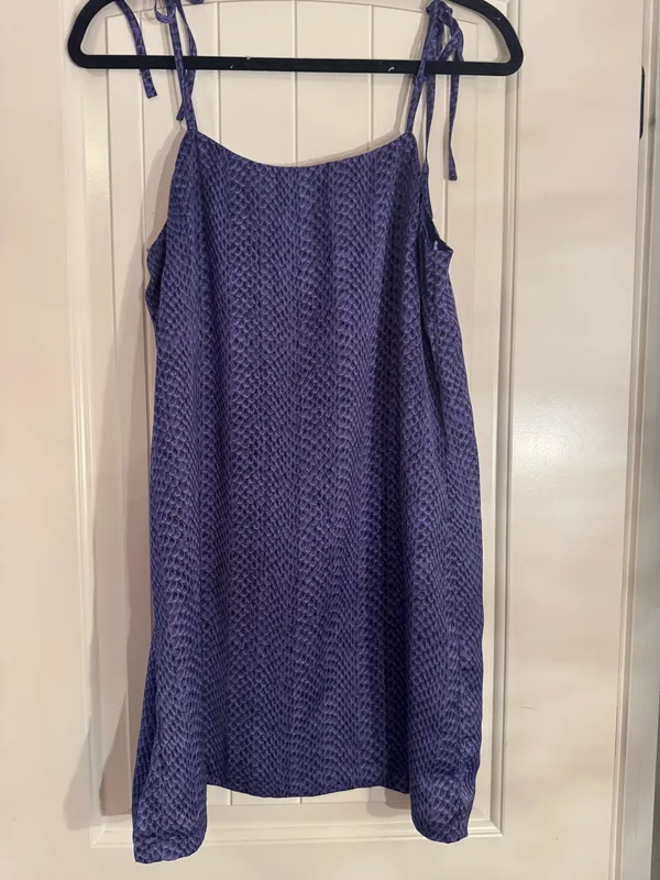 BuddyLove Purple Snakeskin Dress - Image 2