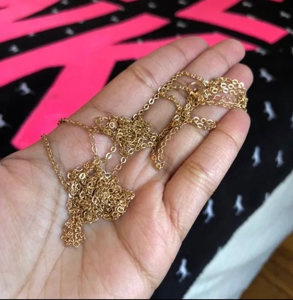H&M Gold Metal Waist Chain - Image 2