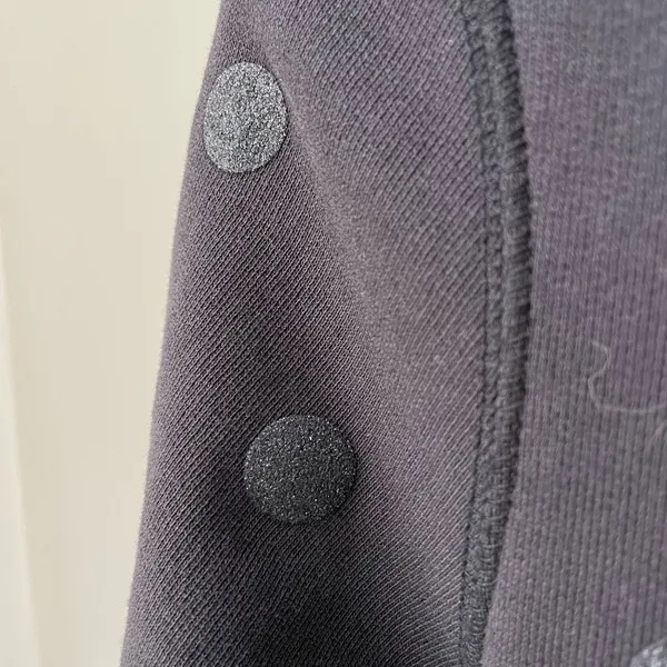 Kate Spade Steal The Spotlight Black Glitter Dot Bow Sweatshirt $178 S - Image 6