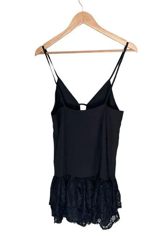 Nasty Gal Black Lace Mini Dress - Image 2
