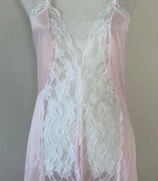 Vintage Maxi Nightgown Slip - Image 7