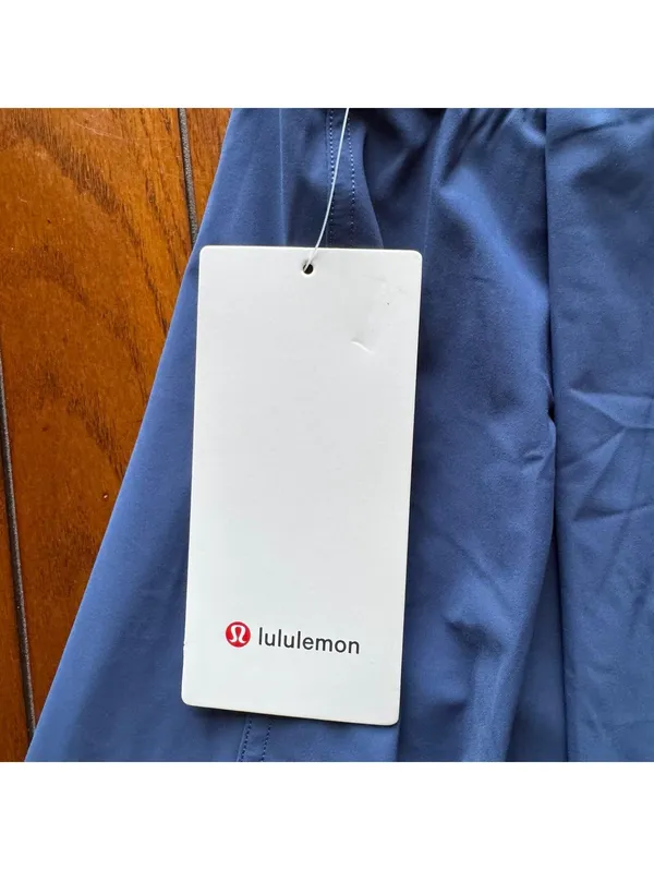 Lululemon Angled-Pleat High Rise Tennis Skirt Blue Twill Size XXS (2) NWT - Image 4