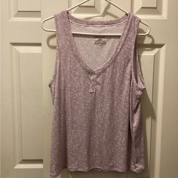 Sonoma Women's Pajama Top in Light Purple - Image 4