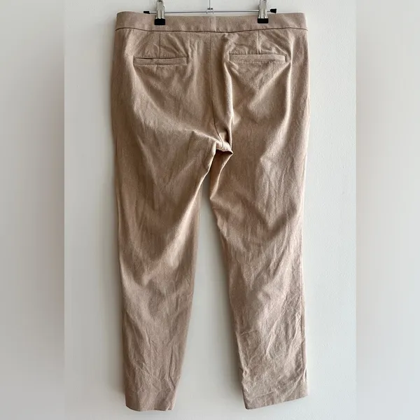 Banana Republic Sloan Trousers, Dress Pants, Tan/Khaki, Size 8 - Image 11