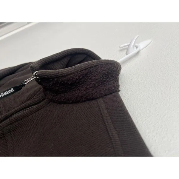 Patagonia Synchilla Jacket Women’s XS Full Zip Ribbed Knit Brown Outdoors Hike - Image 4