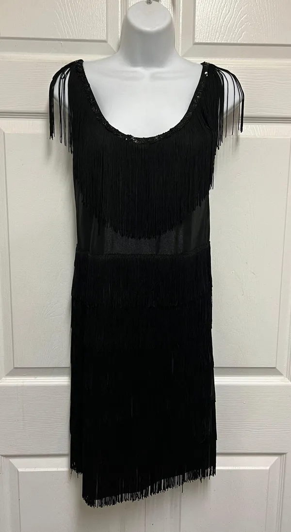 Funcostume 1920’s Black Flapper Dress - Image 3