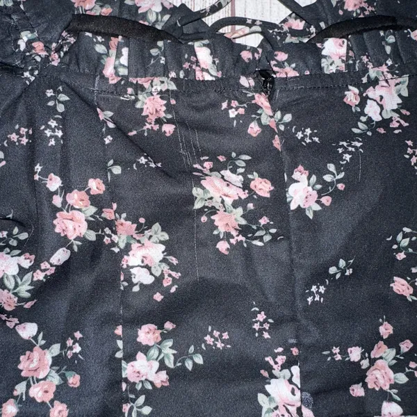 Black Ruched Dress - Image 11