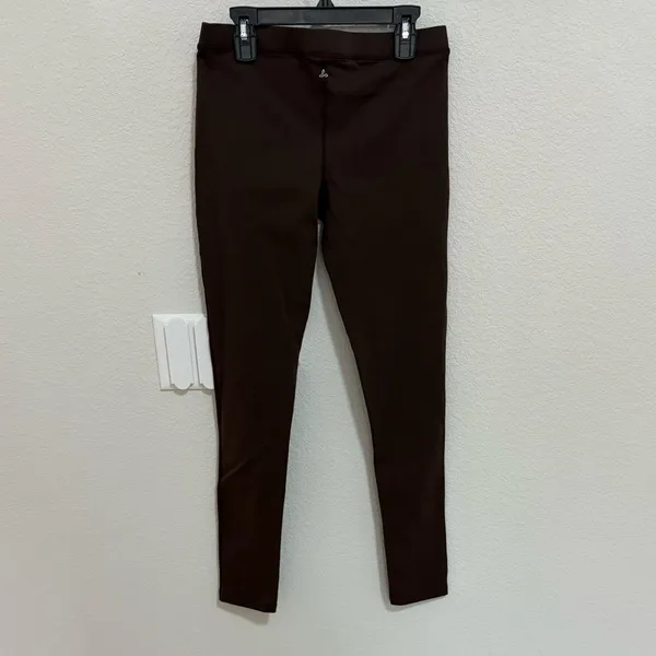 Prana 7/8 Leggings Chocolate Brown Low Rise Small - Image 5