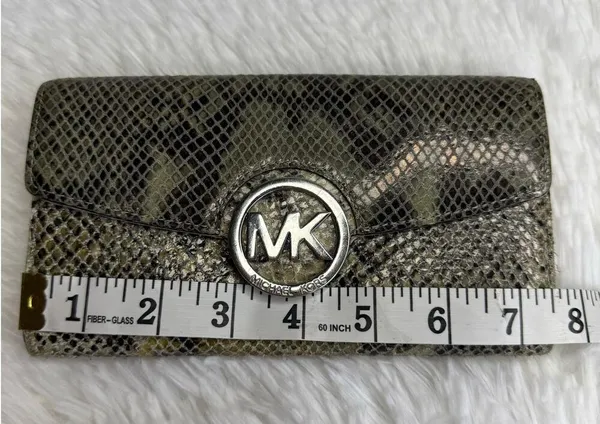 Michael Kors Snake Pattern Wallet - Image 9