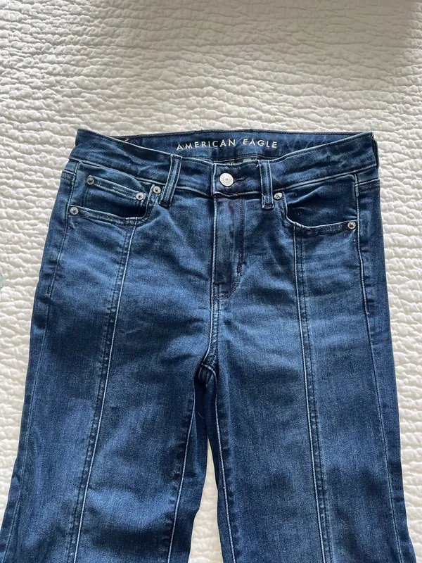American Eagle Ne(x)t Level Festival Flare Jean: Size 26 Tall - Image 4