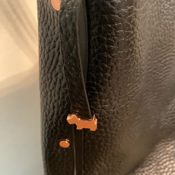 black leather bag - Image 2