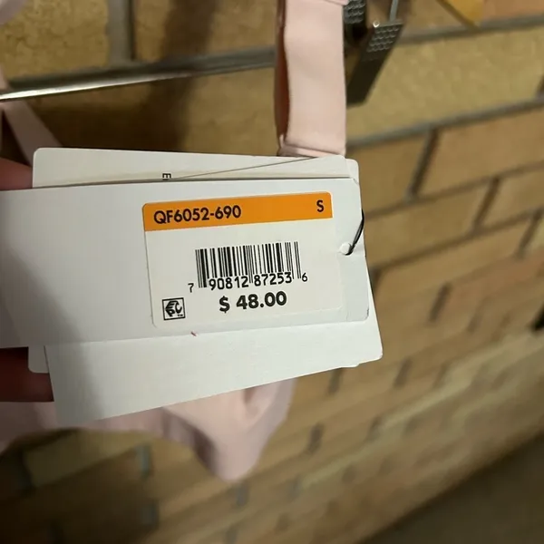 NWT Calvin Klein Effortless Motion Unlined Triangle Bra Pink Size Small - Image 3