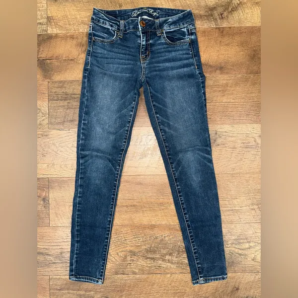 American Eagle Super Stretch Skinny Jeggings Jeans - Image 4