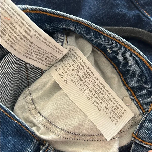 Abercrombie The‎ Ankle Straight Ultra High Rise Curve Love Jeans Med Wash 00 24 - Image 8