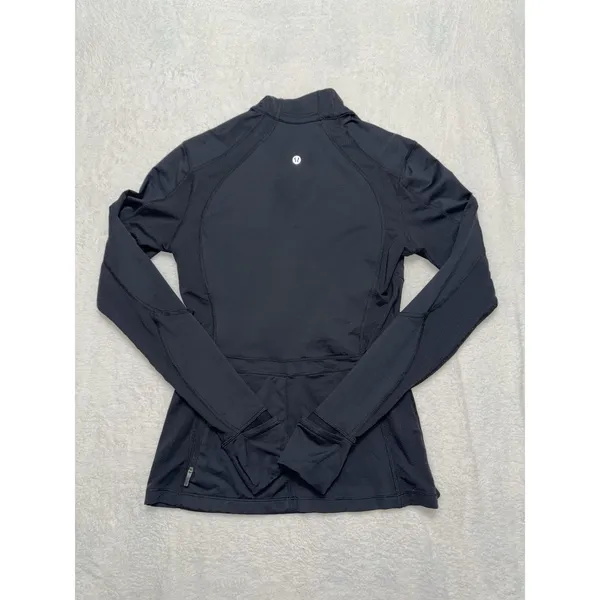 Lululemon Women's Cold Weather Running Half Zip Size 6 - Image 6