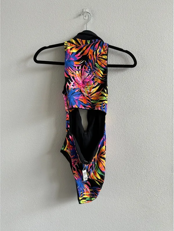 maaji Onyx Lynx Surf One Piece reversible Size M - Image 8