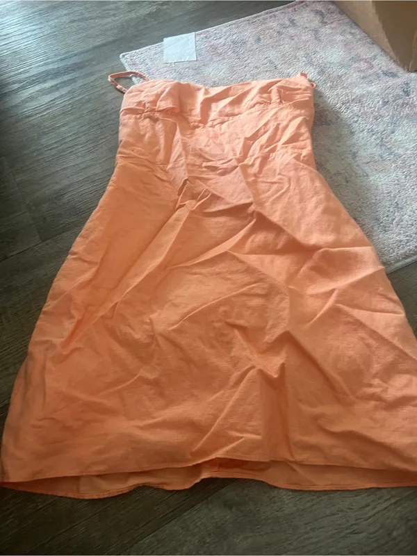 Aritzia Sunday Best QUAINT DRESS - Apricot - Image 14