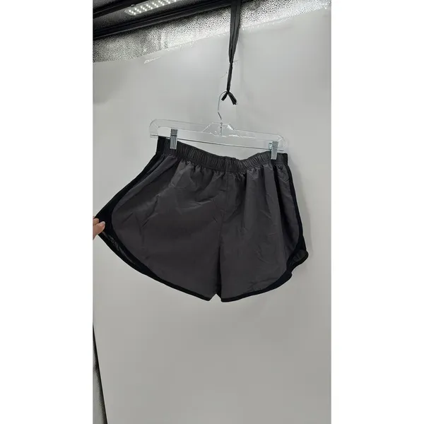 Nike Dri Fit back gray running shorts athletic performance size L - Image 7