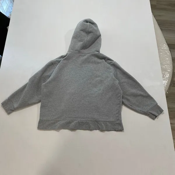Athleta Gray Fleece Hoodie Size XL Women’s Cozy Pullover Sweatshirt - Image 2