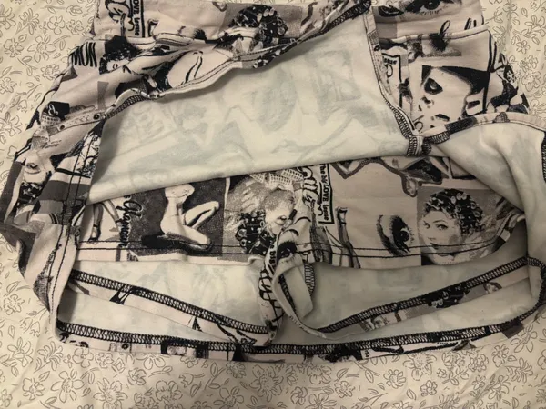 black and white urban outfitters skirt - Image 3