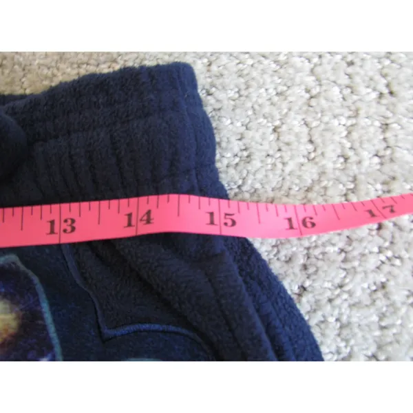 Star‎ Wars Fleece Lounge Pants Medium Navy Blue Graphic Sleepwear Pajamas - Image 5