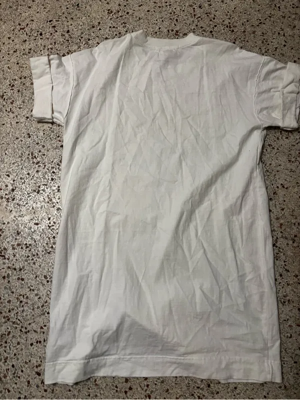 Free people beach oversized off white tshirt dress small - Image 10