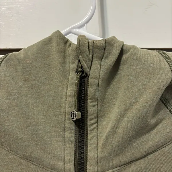 Lululemon On The Daily Hoodie Heathered Fatigue Fog - Image 12
