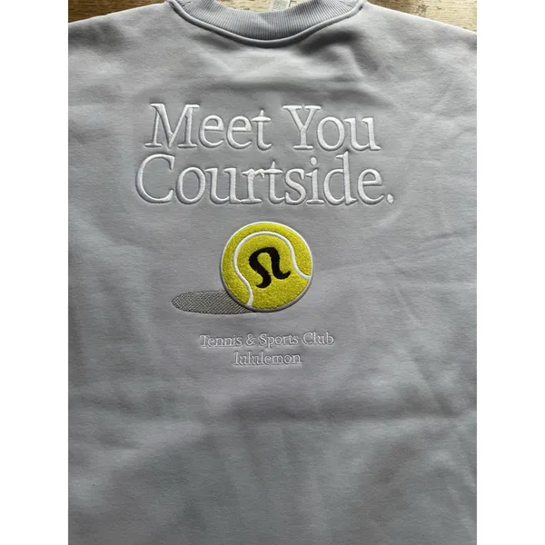 Lululemon “Meet You Courtside” Tennis & Sports Club Serene Blue Women Size Large - Image 9