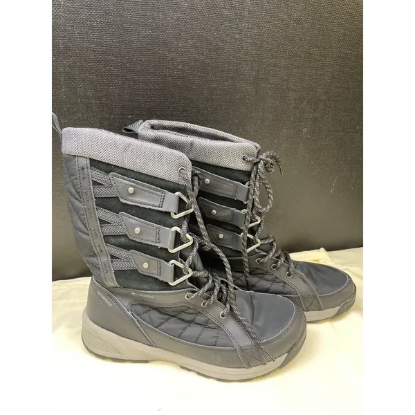 Columbia Meadow Womens Black Onmi Heat Boots shoes Size 8.5 SKU 6546 - Image 3