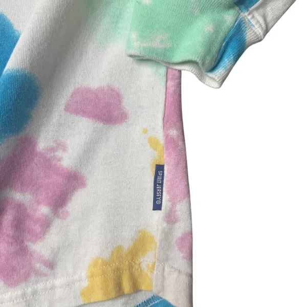 Disney Spirit Jersey Disneyland Resort Pastel Tie Dye Rainbow Size M - Image 10