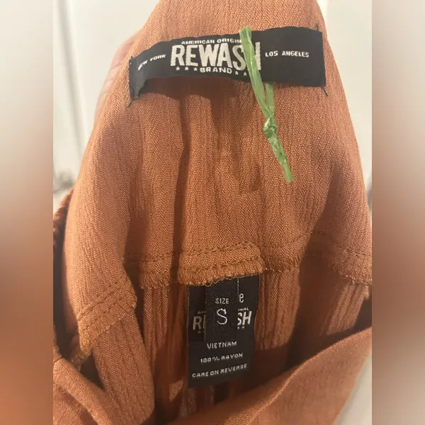 Rewash Women's Wide-Leg Pants Size Small - Image 9