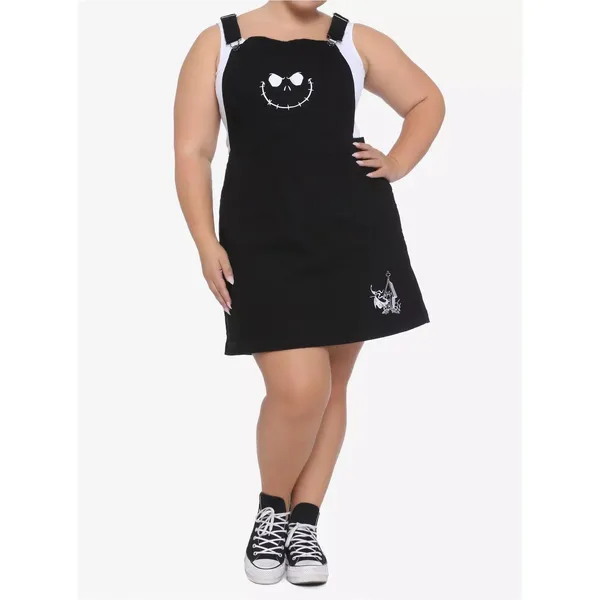Disney Nightmare Before Christmas Jack Skellington Skirtall Dress XL Plus Goth - Image 3