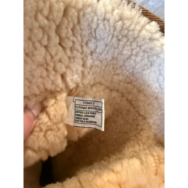 UGG Australia - Mid Calf Sheepskin Boots - Women’s 9, Chestnut - Image 6