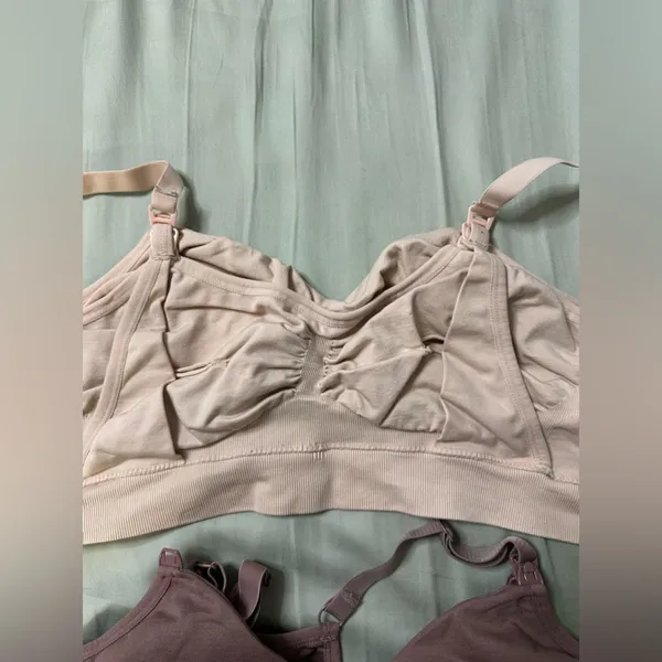 Kindred kindred bravely nursing bras Large Regular Racerback Pumping and Nursing Purple - Image 4