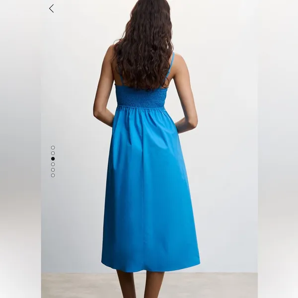 Mango - 100% COTTON MIDI DRESS - Image 3