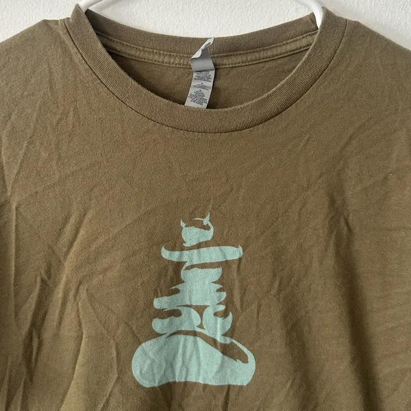 Next Level Apparel Diablo Rock Touchstone Climbing Brown T-Shirt Size M - Image 2