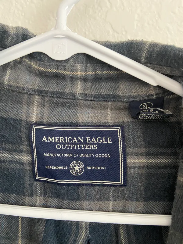 American Eagle Outfitters Vintage Flannel - Image 3