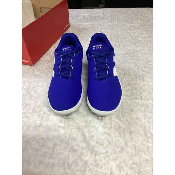New Balance FuelCell FUSE v4 Metal Softball Cleats Blue White‎ SMFUSEB4 Womens 8 - Image 8